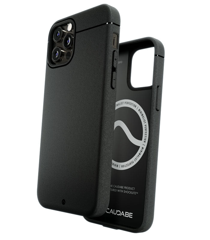 Sheath | Minimalist, Shock-Absorbing iPhone 12 Pro Max Case Gray from Caudabe