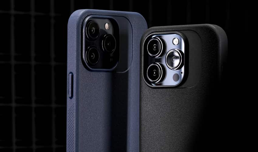 Synthesis | Rugged, Protective iPhone 15 Pro Max Case Black from Caudabe