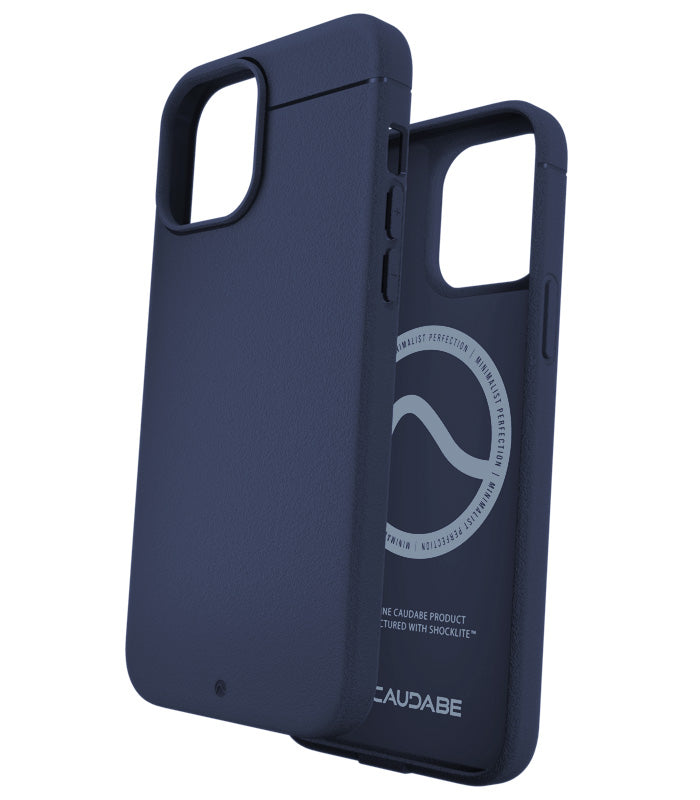 Sheath | Minimalist, Shock-Absorbing iPhone 13 Pro Max Case Navy from Caudabe